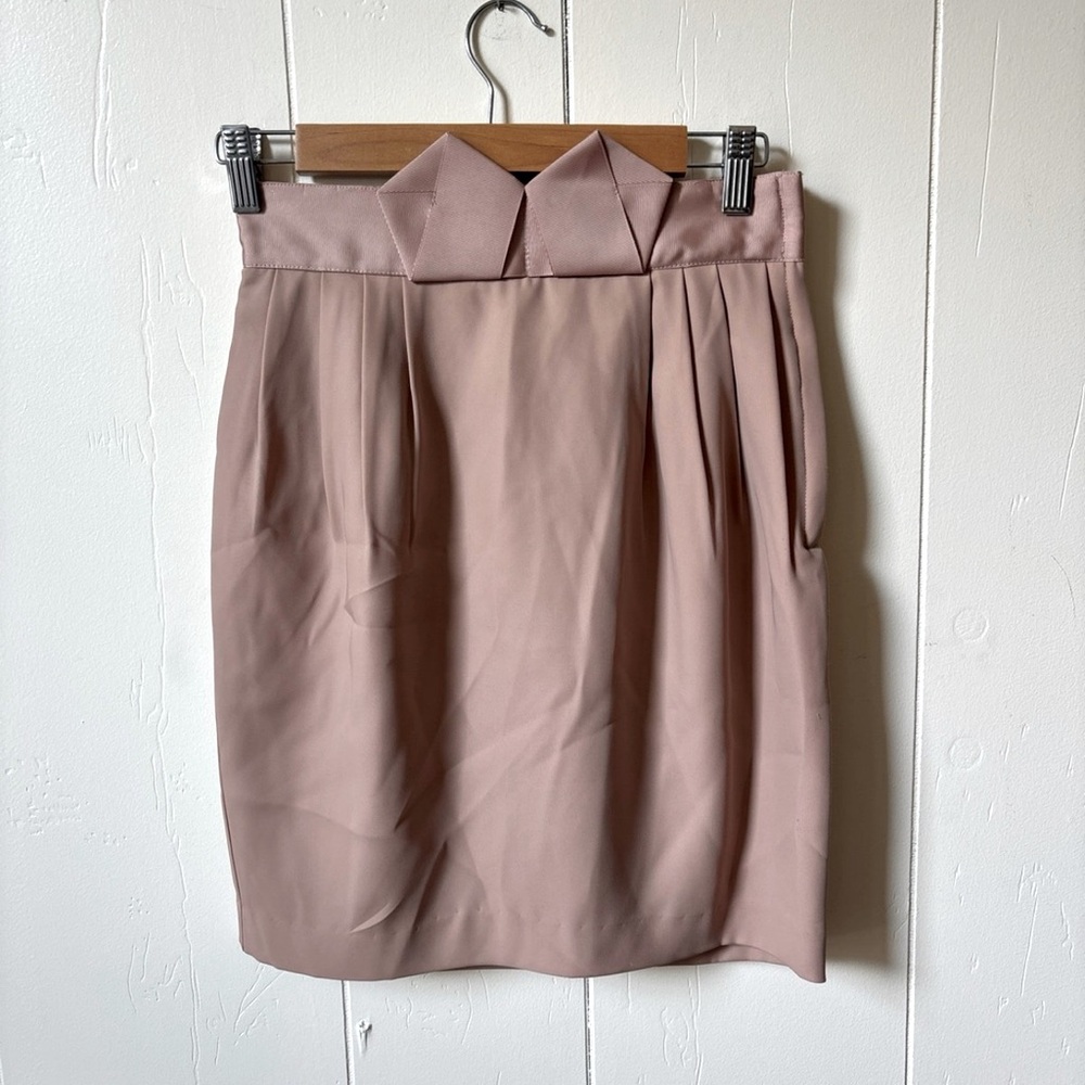 Geometric Indie Sleaze Bubble Skirt
